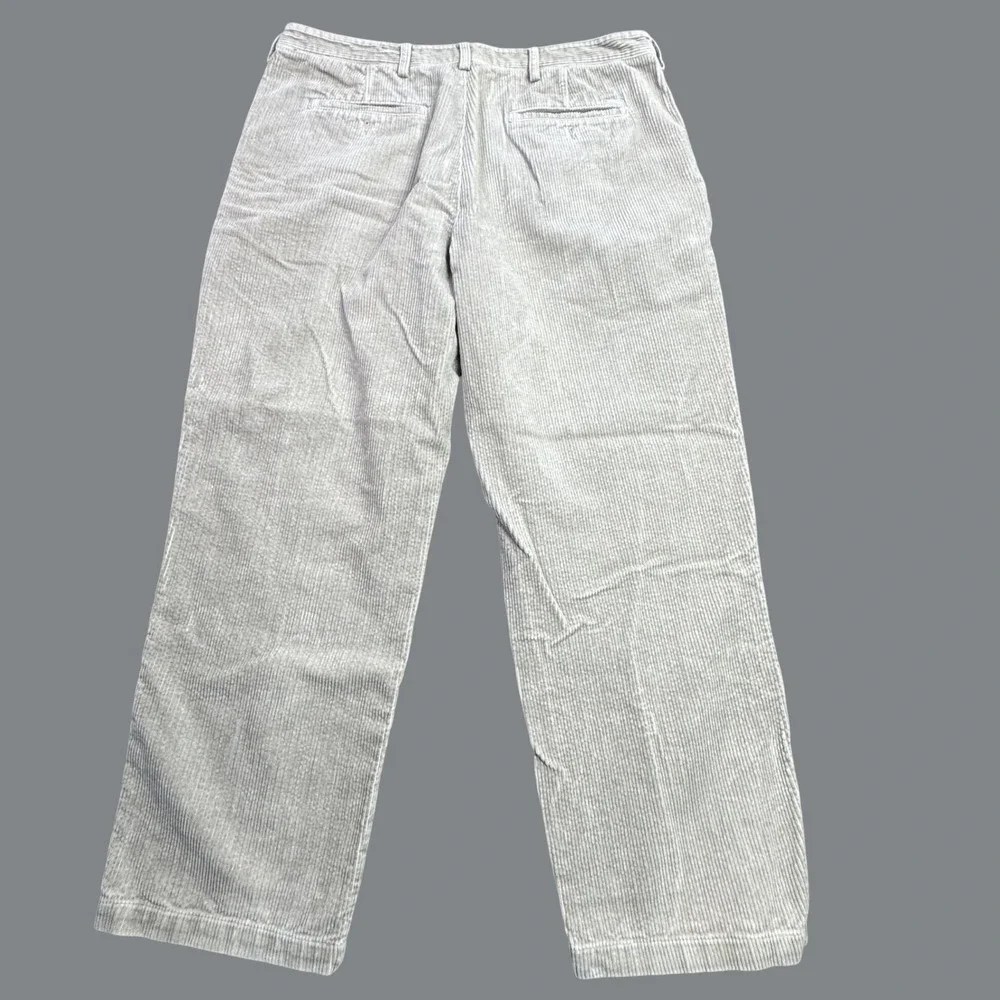 Woolrich Corduroy Pants Mens 38x30 Tan Beige Straight Leg Outdoor Retro